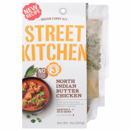 Street Kitchen North Indian Butter Chicken Indian Curry Kit Perspective: front