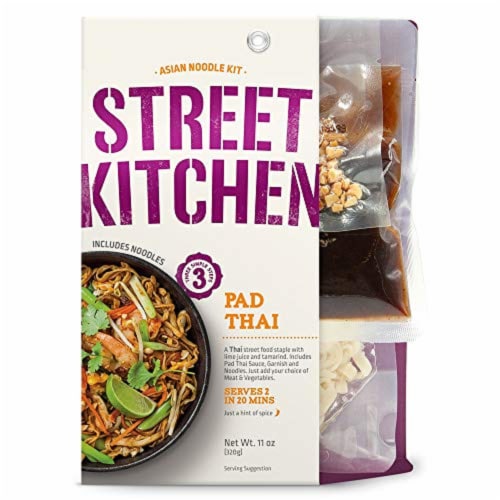 Street Kitchen Pad Thai Asian Noodle Kit Perspective: front