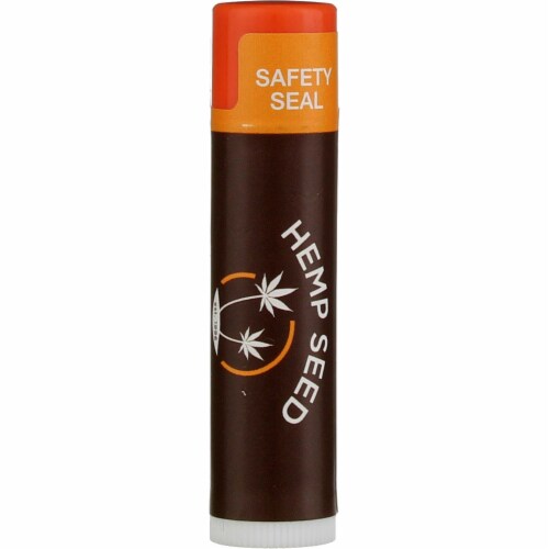Natural Body Care Hemp Seed Hemp Lip Balm, 0.19 oz Perspective: front