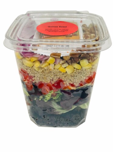 Food Evolution Quinoa Layered Salad Perspective: front