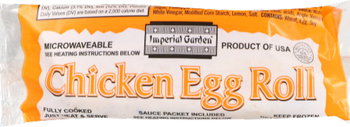 Imperial Garden Chicken Egg Rolls Perspective: front