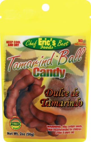 Chef Eric's Best Tamarind Ball Candy Perspective: front