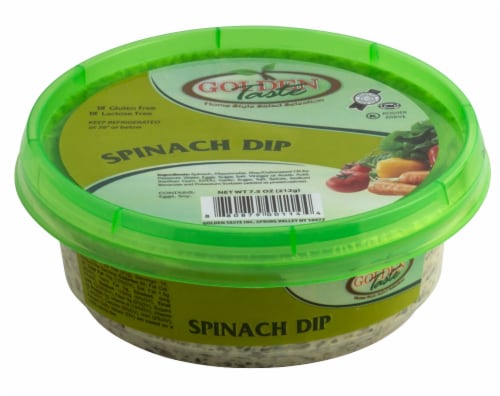 Golden Taste Spinach Dip Perspective: front