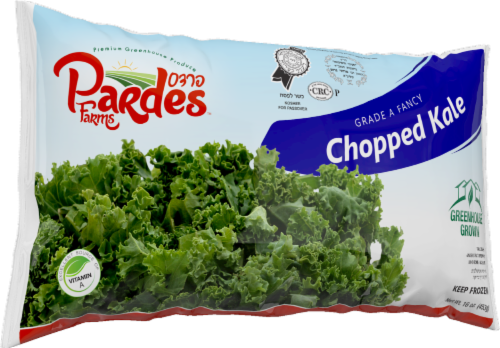 Pardes Farms Grade A Chopped Kale Perspective: front