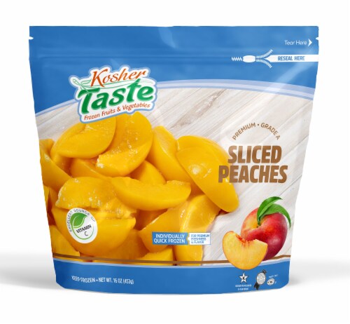 Pardes Farms™ Kosher Taste Sliced Peaches Perspective: front