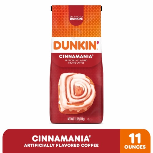 Dunkin'® Cinnamania™ Ground Coffee Perspective: front