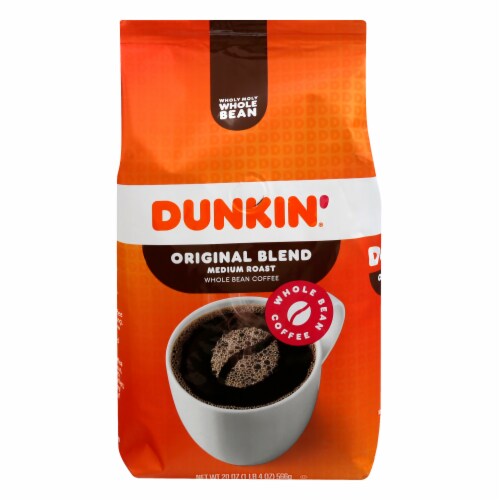 Dunkin'® Original Blend Medium Roast Whole Bean Coffee Perspective: front