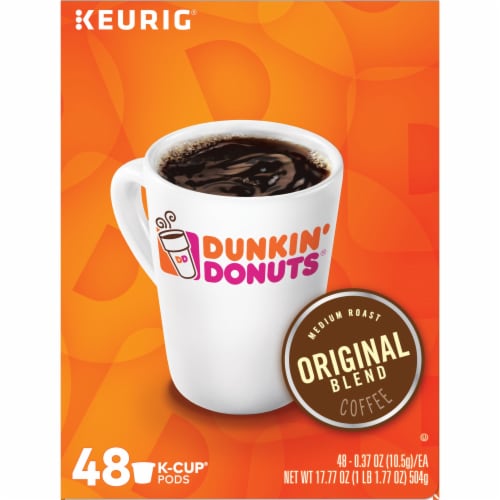 Dunkin® Original Blend Medium Roast K-Cup Coffee Pods, 48 ct - Fry's Food  Stores