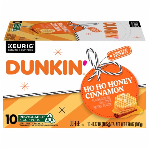 Dunkin'® Ho Ho Honey Cinnamon KCup® Pods Perspective: front