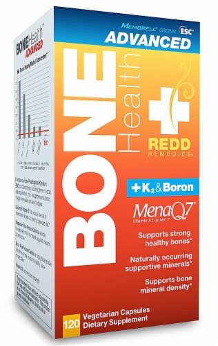 Redd Remedies  Bone Health + K2 & Boron Perspective: front