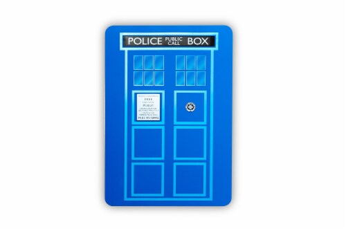 Doctor Who TARDIS Cutting Board Perspective: front