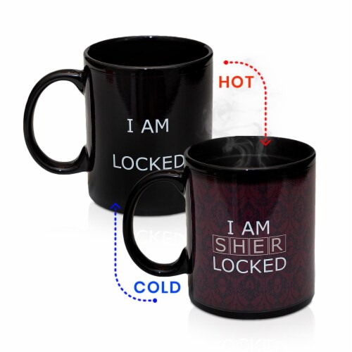 Sherlock 10 Oz Ceramic Heat Reveal Mug I Am Sherlocked 1 Each Kroger