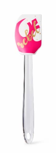 Star Wars White/Pink Rebel 11 Inch Silicone Spatula Perspective: front