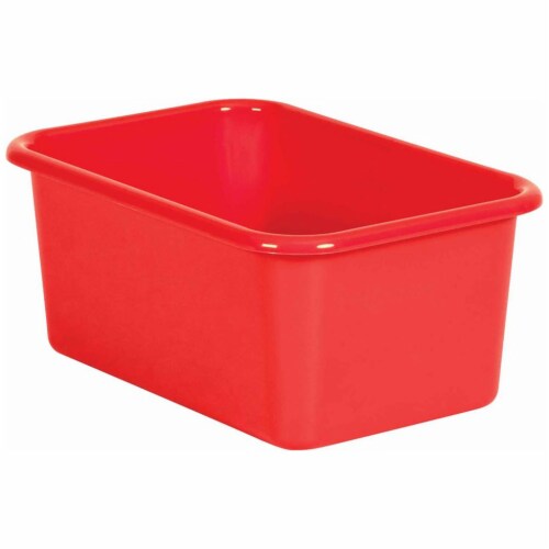 Red Large Plastic Storage Bin, 1 - Kroger