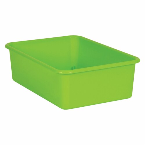 Lime Large Plastic Storage Bin, 1 - Fry's Food Stores