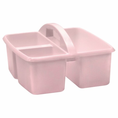 Blush Small Plastic Storage Bin, 1 - Kroger