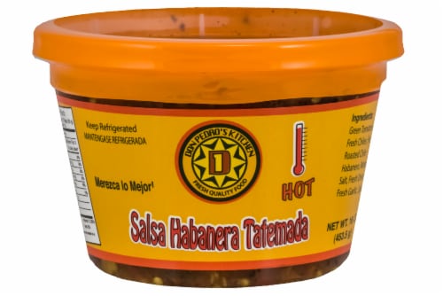 Don Pedros Habanero Tatemada Salsa Perspective: front