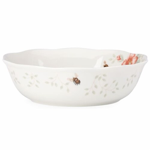 Lenox 857702 32 oz Butterfly Meadow Soup Bowl Perspective: front