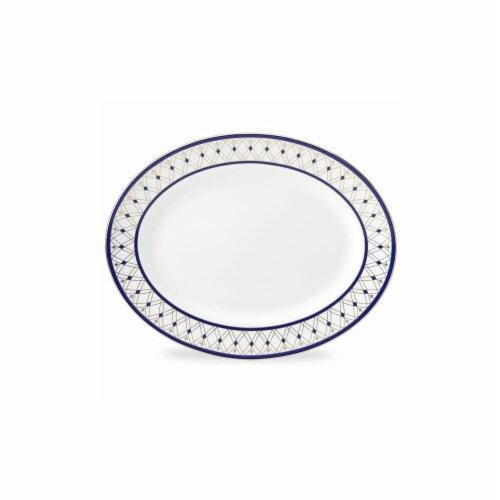 Lenox 13 in. Royal Grandeur Oval Platter Perspective: front
