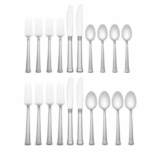 Lenox 863538 Eternal Flatware 2 20 Piece Set, 9.25 in. Perspective: front