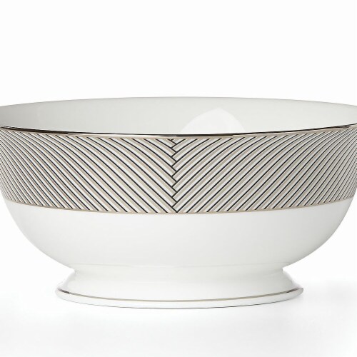 Lenox 868887 Brian Gluckstein Winston Dinnerware Serving Bowl, 56 oz Perspective: front