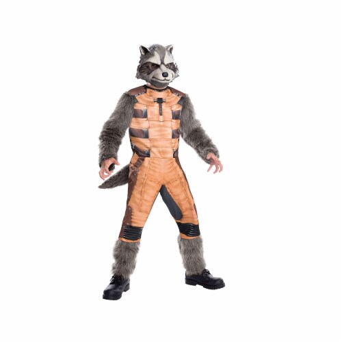 Rubies Costumes 274831 Guardians of The Galaxy Rocket Raccoon Child Costume - Small Perspective: front