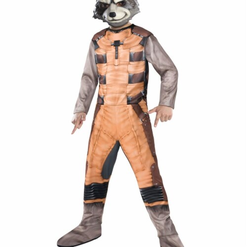 Rubie's Costumes 274832 Guardians of The Galaxy Rocket Raccoon Child Costume - Medium Perspective: front