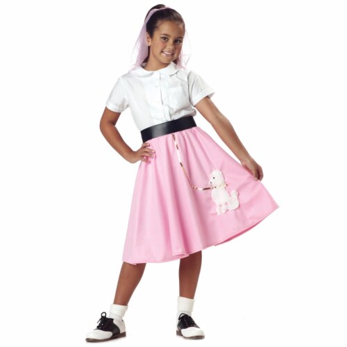 Rubies Costumes 279392 Girls Poodle Skirt Costume - Large Perspective: front
