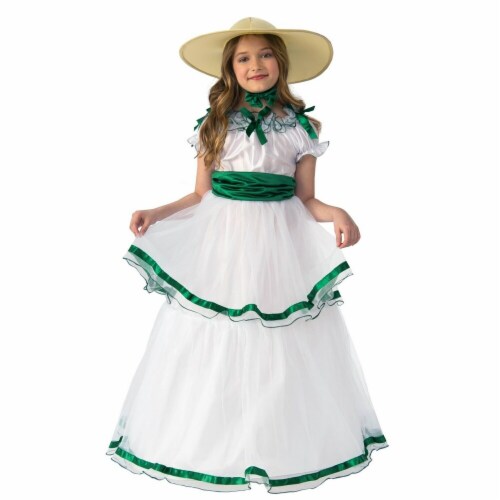 Rubies 279401 Southern Belle Child Costume, Medium Perspective: front