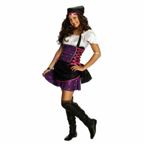 Rubie's Girls Gypsy Costume L Perspective: front