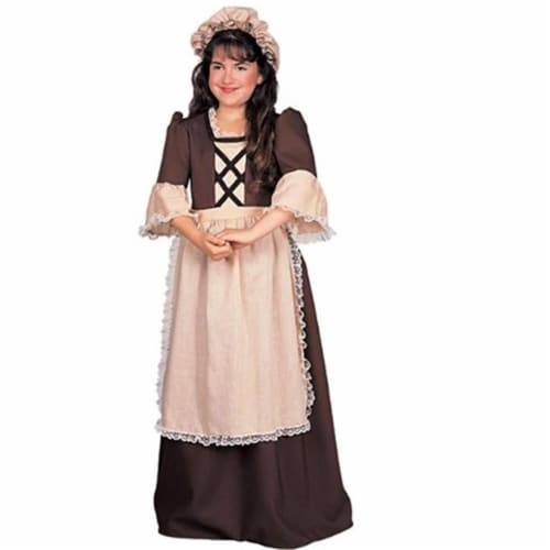 Rubie's Patriotic Colonial Girl Costume M Perspective: front