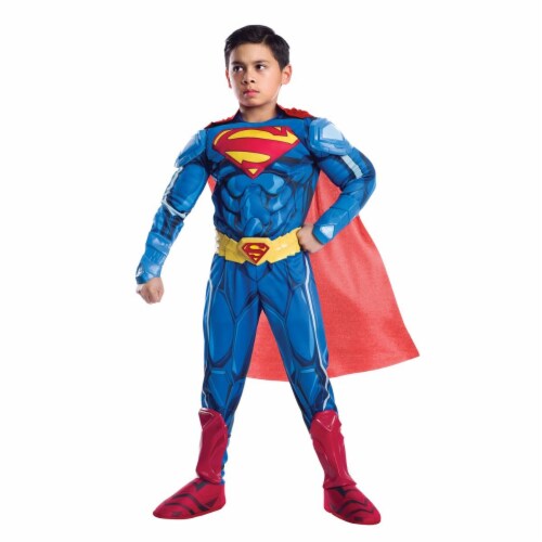 Rubies 272128 Superman Armored Premium Child Costume - Small Perspective: front