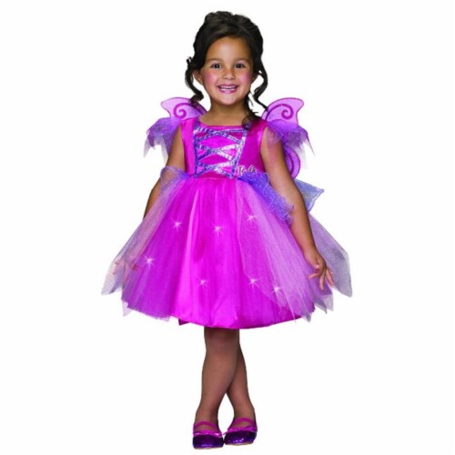 Rubie's Costumes 242577 Barbie Fairy Toddler Costume, Pink Perspective: front