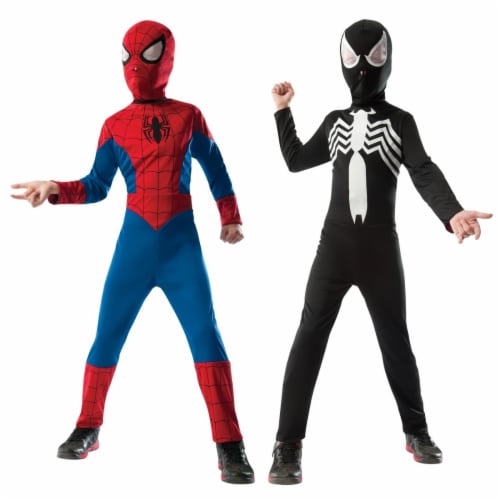 Morris Costumes  Child Spiderman Reversible&#44; Small Perspective: front