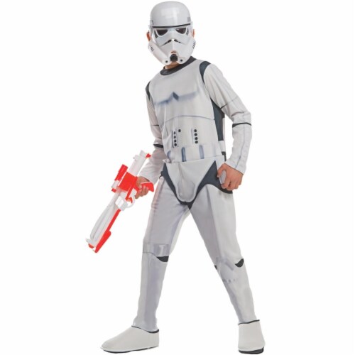 Rubie's Costume 271223 Star Wars Stormtrooper Child Costume, Medium Perspective: front
