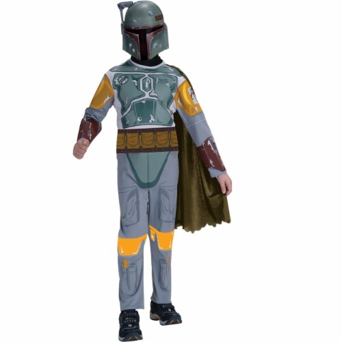 Rubies 271475 Star Wars Boba Fett Child Costume - Small Perspective: front