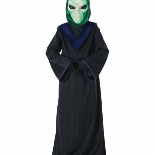 Rubies 406459 Child Glow in the Dark Alien Commander Costume for Boys, Large Perspective: front