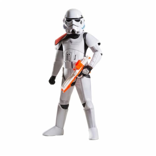Rubies 284109 Star Wars Boys Stormtrooper Costume, Small Perspective: front