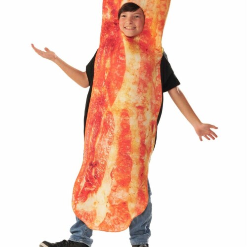 Rubies 271192 Photo Real Bacon Child Costume - One Size Perspective: front