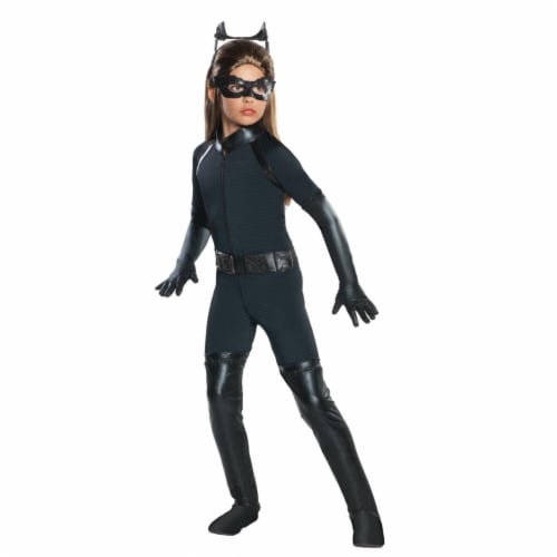 Morris Costume RU881288SM Catwoman Dark Knig Child Costume, Small Perspective: front