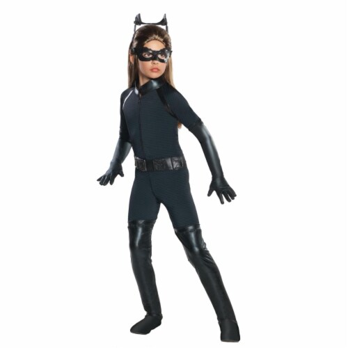 Morris Costume RU881288SM Catwoman Dark Knig Child Costume, Small Perspective: front