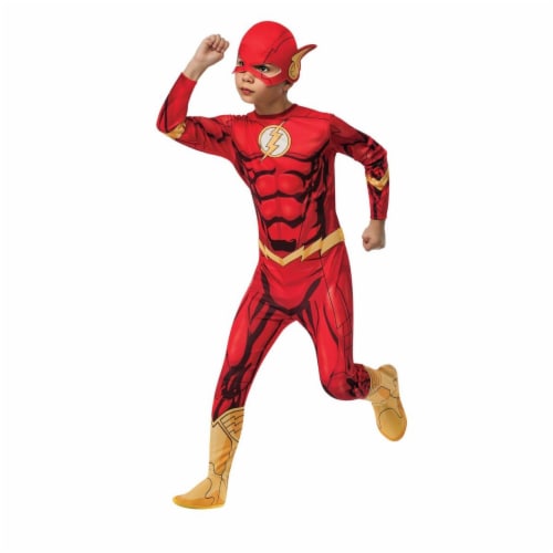 Kids Flash Costume L Perspective: front