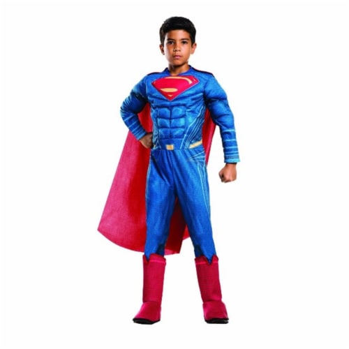 Rubie's Costume: Dawn of Justice Deluxe Muscle Chest Superman Costume, Large Perspective: front