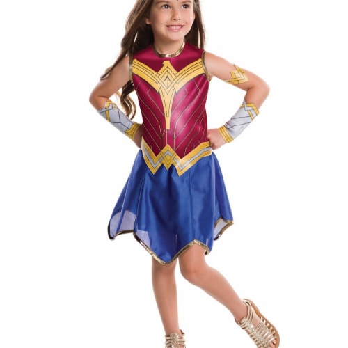 Rubies Dawn Of Justice Wonder Woman Child Costume - Medium Costume Perspective: front