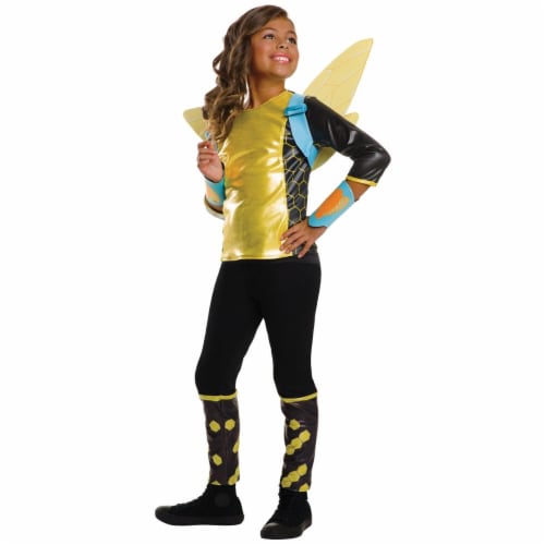 Rubie's Costume Kids DC Superhero Girls Deluxe Bumblebee Costume, Large Perspective: front