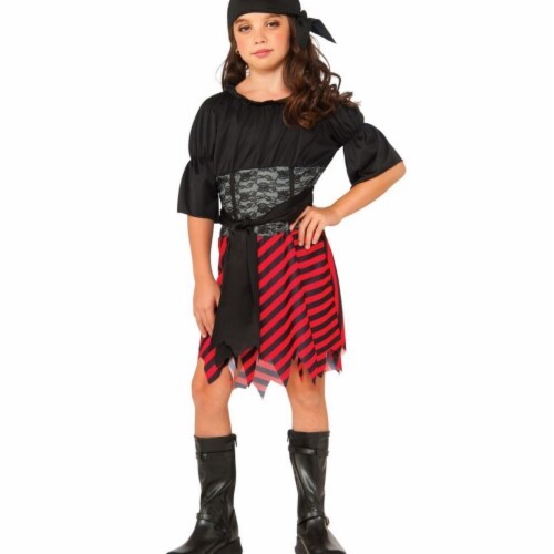 Rubies 406392 Girls Pirate Costume, Small Perspective: front