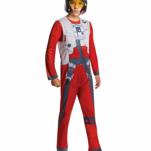 Rubies 274323 Star Wars The Force Awakens Poe Dameron Child Costume - Medium Perspective: front