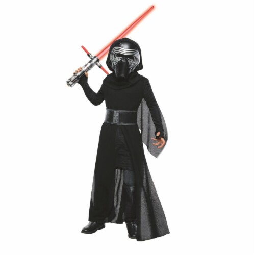Rubies 284124 Halloween Star Wars Boys Super Deluxe Kylo Ren Costume - Small Perspective: front