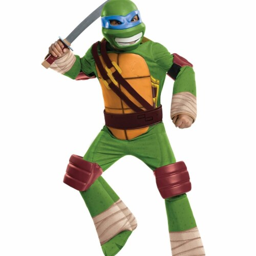 Rubies 274854 TMNT Leonardo Deluxe Costume - Large Perspective: front