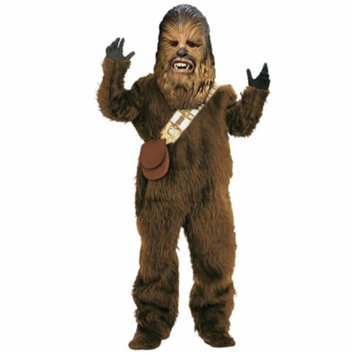 Rubies Costume Co 18789 Star Wars Chewbacca Super Deluxe Child Costume Size Small- Boys 4-6 Perspective: front